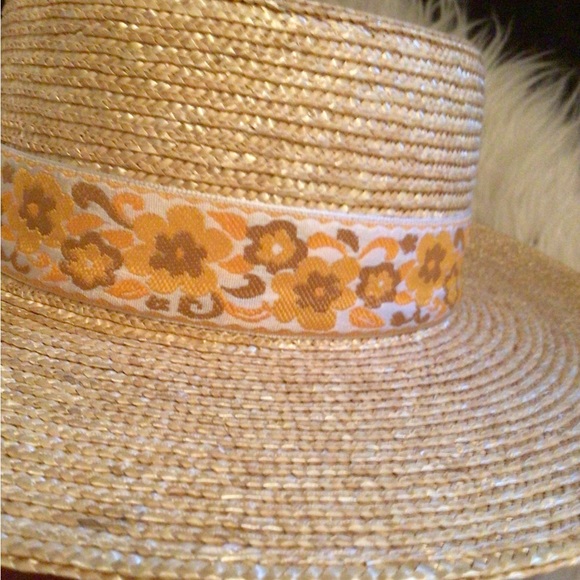 NEW! lack of Color Straw Magnolia boho boater - Picture 6 of 8